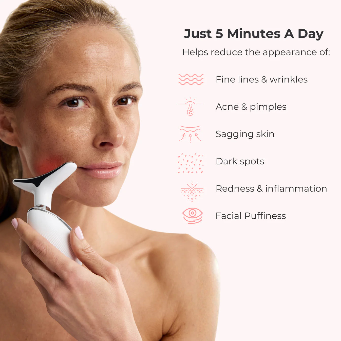 Lumatra 3-in-1 LED Facial Sculptor